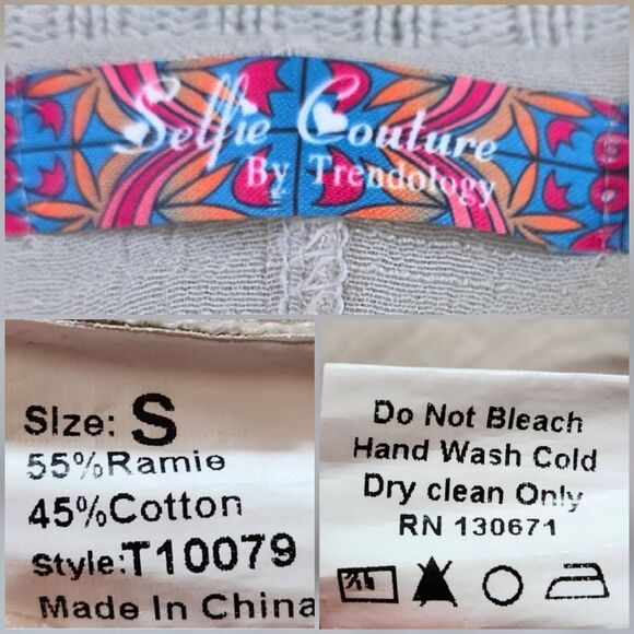 🍑Selfie Couture by Trendology Tan Asymmetric Sweater Small - Picture 11 of 12